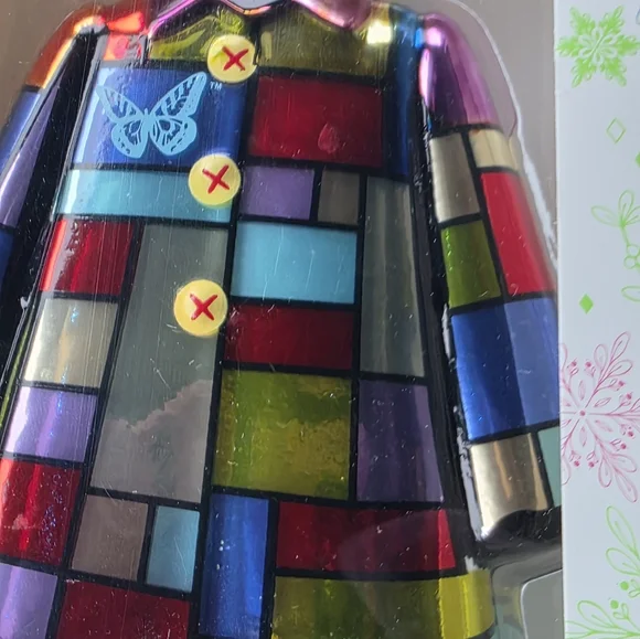 New Dolly Parton Christmas Ornament Bundle coat of many colors and pink guitar - Picture 3 of 6